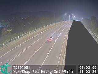 元朗公路近十八鄉交匯處 - 西行 (1)