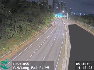 元朗公路近朗暉路 - 西行