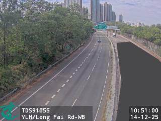 元朗公路近朗暉路 - 西行