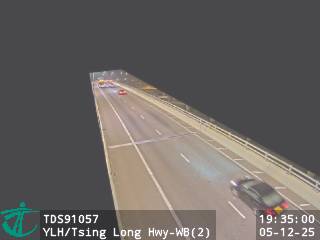 元朗公路近青朗公路 - 西行 (2)