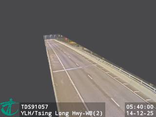 元朗公路近青朗公路 - 西行 (2)