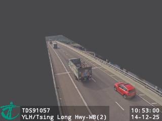 元朗公路近青朗公路 - 西行 (2)