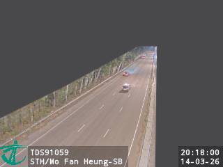 新田公路近模範鄉 - 南行