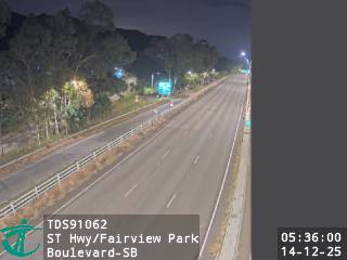 新田公路近錦綉花園大道 - 南行