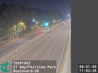 新田公路近錦綉花園大道 - 南行