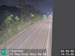 新田公路近真善路 - 南行