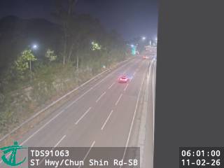 新田公路近真善路 - 南行