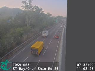 新田公路近真善路 - 南行