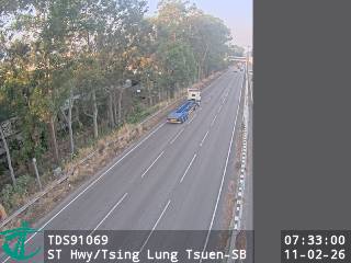 新田公路近青龍村 - 南行