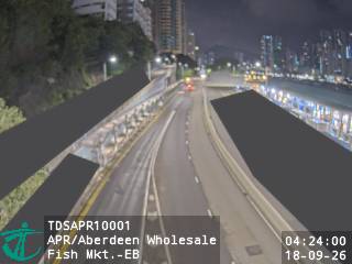 香港仔海傍道近香港仔魚類批發市場 - 東行