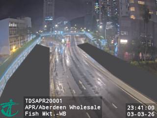 香港仔海傍道近香港仔魚類批發市場 - 西行