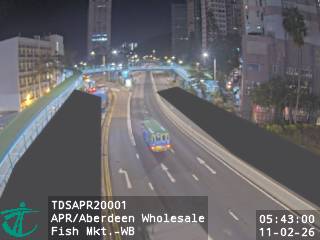 香港仔海傍道近香港仔魚類批發市場 - 西行