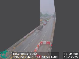 青山公路洪水橋段近順達街 - 北行