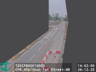 青山公路洪水橋段近順達街 - 北行