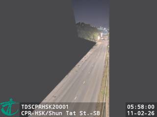 青山公路洪水橋段近順達街 - 南行