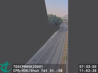 青山公路洪水橋段近順達街 - 南行