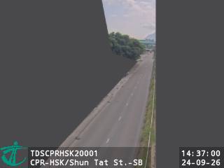 青山公路洪水橋段近順達街 - 南行