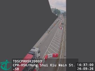 青山公路洪水橋段近洪水橋大街 - 南行