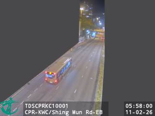 青山公路葵涌段近城門道 - 東行