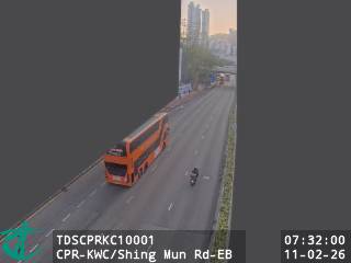 青山公路葵涌段近城門道 - 東行