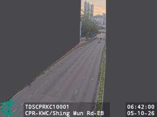 青山公路葵涌段近城門道 - 東行