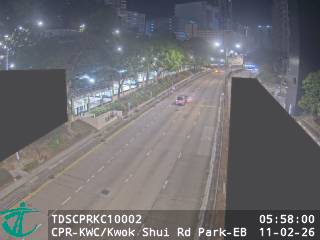 青山公路葵涌段近國瑞路公園 - 東行