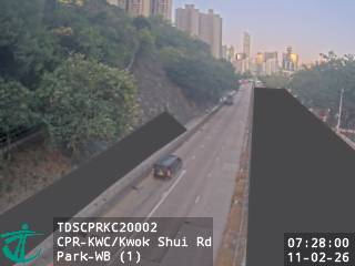 青山公路葵涌段近國瑞路公園 - 西行 (1)