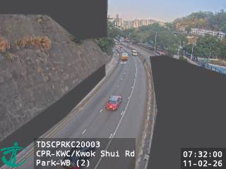 青山公路葵涌段近國瑞路公園 - 西行 (2)