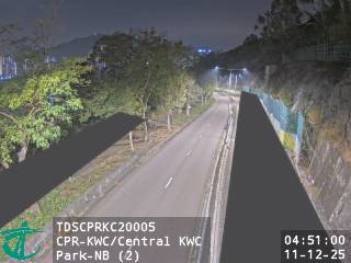 青山公路葵涌段近中葵涌公園 - 北行 (2)