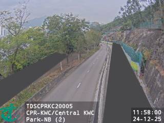 青山公路葵涌段近中葵涌公園 - 北行 (2)