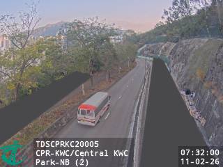 青山公路葵涌段近中葵涌公園 - 北行 (2)