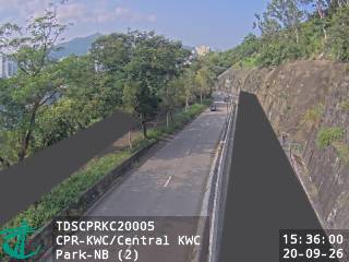 青山公路葵涌段近中葵涌公園 - 北行 (2)
