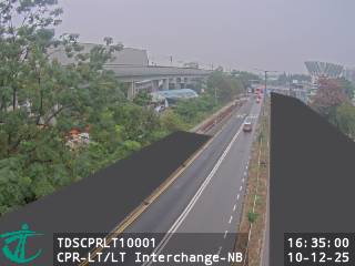 青山公路藍地段近藍地交匯處 - 北行