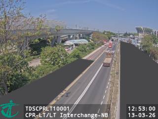 青山公路藍地段近藍地交匯處 - 北行