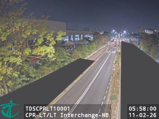 青山公路藍地段近藍地交匯處 - 北行