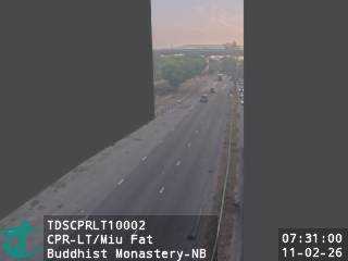 青山公路藍地段近妙法寺 - 北行