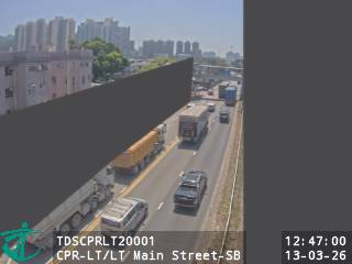 青山公路藍地段近藍地大街 - 南行