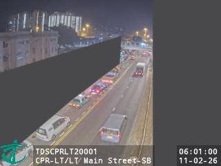 青山公路藍地段近藍地大街 - 南行