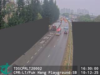 青山公路藍地段近福亨遊樂場 - 南行