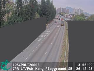 青山公路藍地段近福亨遊樂場 - 南行