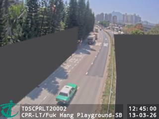 青山公路藍地段近福亨遊樂場 - 南行