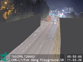 青山公路藍地段近福亨遊樂場 - 南行