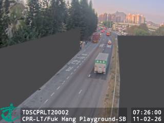 青山公路藍地段近福亨遊樂場 - 南行