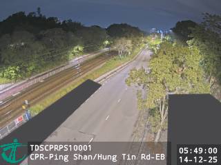 青山公路屏山段近洪天路 - 東行