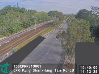 青山公路屏山段近洪天路 - 東行