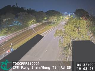 青山公路屏山段近洪天路 - 東行