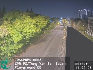 青山公路屏山段近唐人新村遊樂場 - 東行