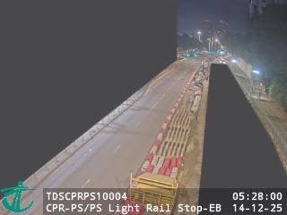 青山公路屏山段近屏山輕鐵站 - 東行