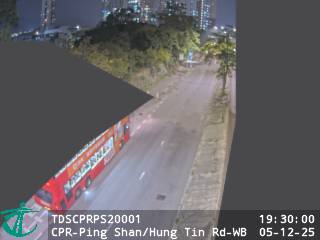 青山公路屏山段近洪天路 - 西行