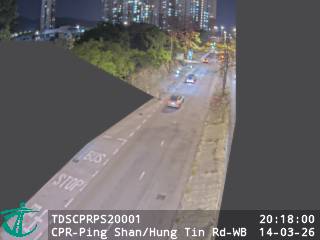 青山公路屏山段近洪天路 - 西行